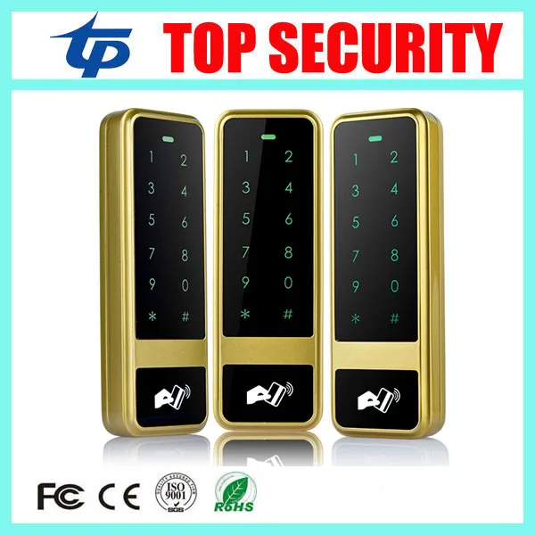 

Touch Waterproof Keypad Metal Access Control System RFID Card Reader 125KHZ Smart Card Standalone Access Controller M12-D