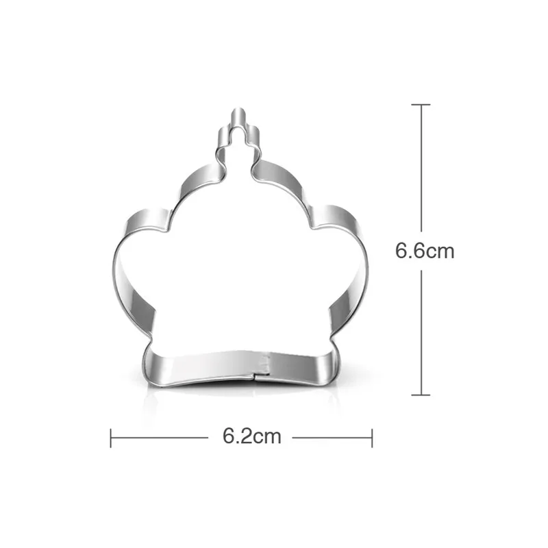 

Baking Mold for Stainless Steel Baking Accessories Crown 1 Style Kitchen Mold Decoration Baking Tools New 2019