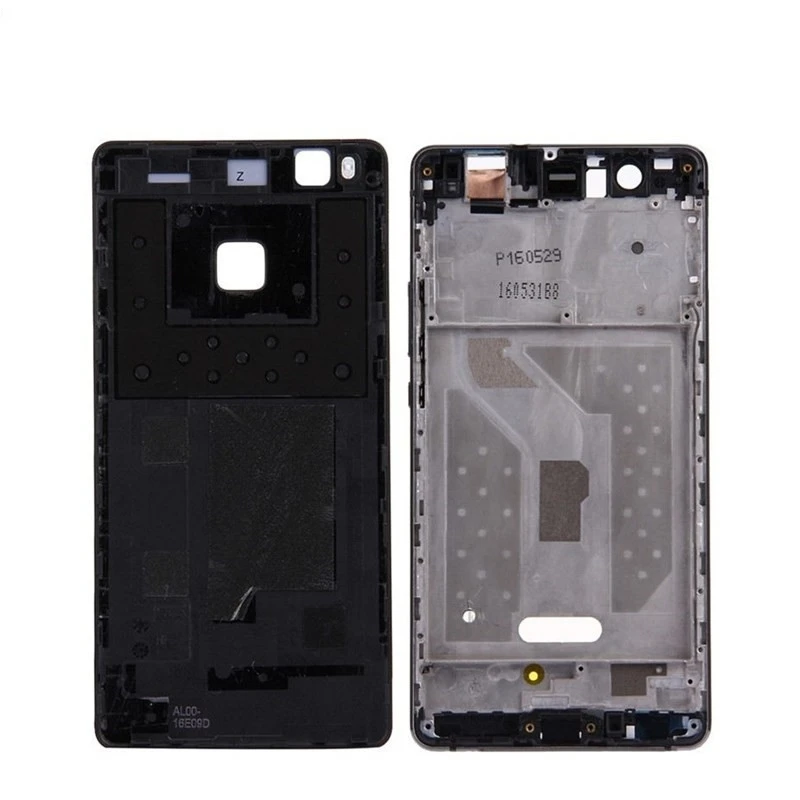 RTBESTOYZ For Huawei P9 Lite Battery Back Cover + Front Housing LCD Frame Bezel Plate Replacement Smartphone | Мобильные телефоны и