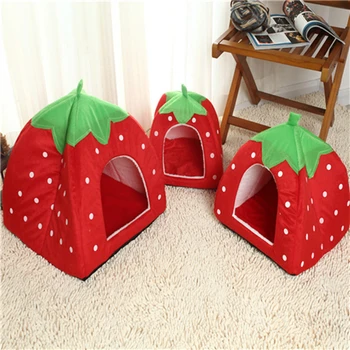 

Soft Warm Puppy Pet Bed Sofa Cushion Lace oval kennel Pad Christmas Gift Home Use B206