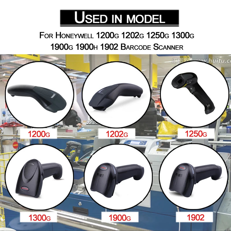 HON MARK 1900g Сканер НОВЫЙ 3 м спиральный Usb кабель для Honeywell 1200g 1202g 1250g 1300g 1450g 1900h 1902