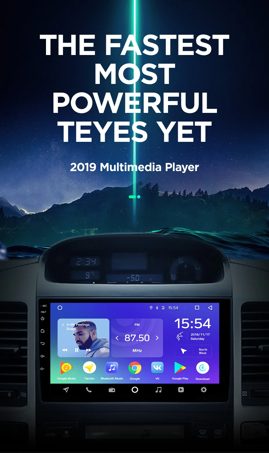 Cheap TEYES SPRO Car Radio Multimedia no 2 din android 8,1 8.1 Video Player Navigation GPS For Toyota LAND CRUISER Prado 120 2003-2009 4