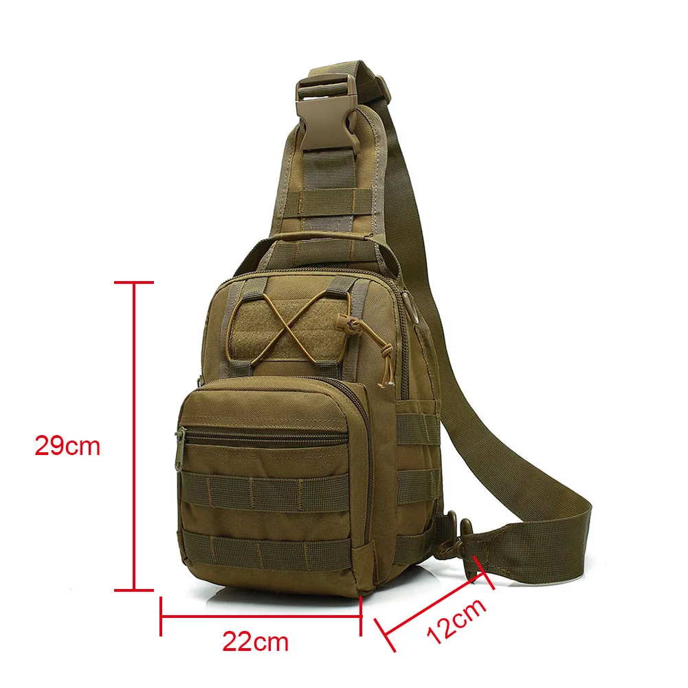 New Arrival Outdoor Sling Bag Chest Pack Shoulder Sports Bag for Trekking Camping Hiking Sling Daypack