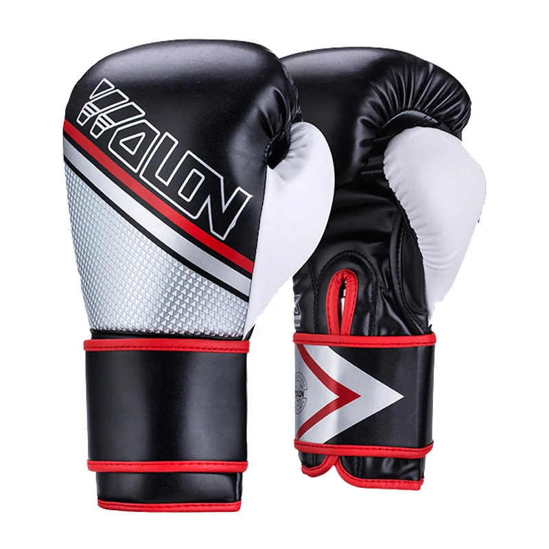 

Wolon 8/10/12OZ Kids/Adults MMA Muay Thai Boxing Gloves Martial Arts Sanda Wushu Sparring Punching Mitts Training Gear 2019 DDO
