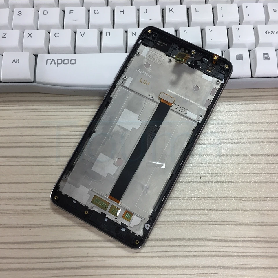 ZTE Z11 Mini LCD Display With Frame black (15)