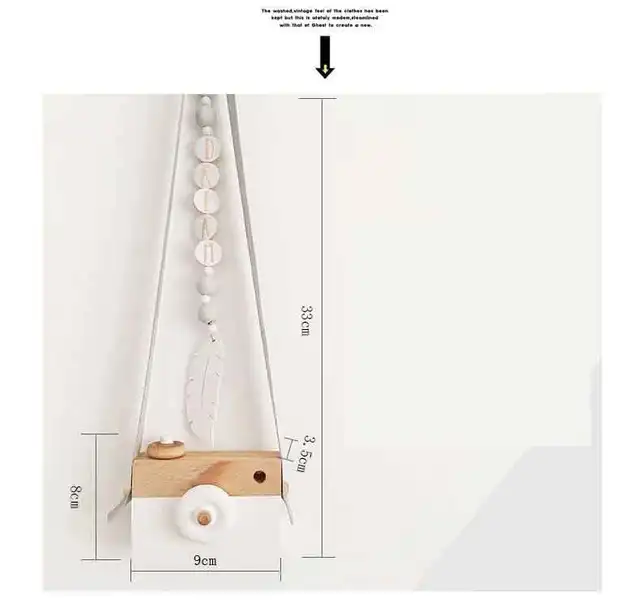 New Mini Cute Wood Camera Toys Safe Natural Toys For Baby Children Fashion Educational Toys Birthday Christmas Gifts 4