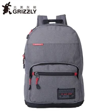 GRIZZLY, мужской рюкзак, Повседневный, Mochila, многофункциональный, большой емкости, водонепроницаемый, школьные сумки для подростков, дорожные сумки для мальчиков