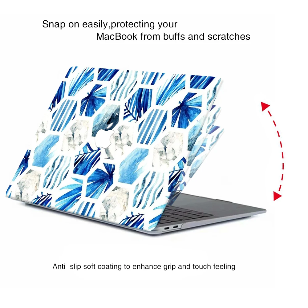 Абстрактная акварель чехол для MacBook Air Pro retina 12 13 15 mac book 3 4 дюймов ноутбука