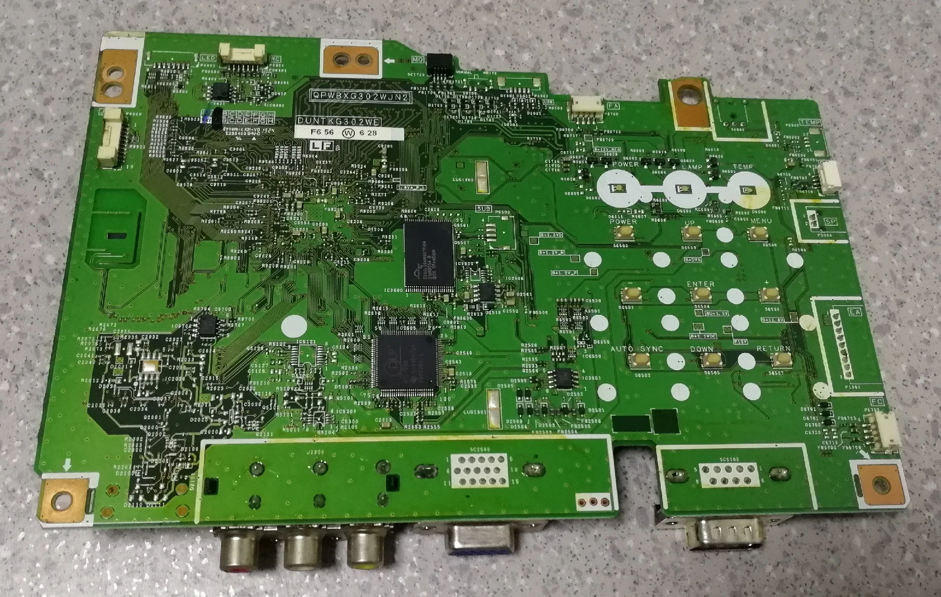

Projector Main Mother Board Control Panel Fit for Sharp MS320A