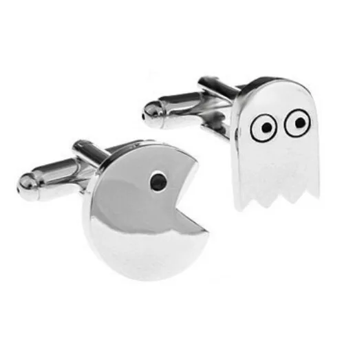 High-quality Packman&ampGhost Cufflink Copper material Cuff Buttons Pins Shirt links for men women fashion jewellery | Украшения и