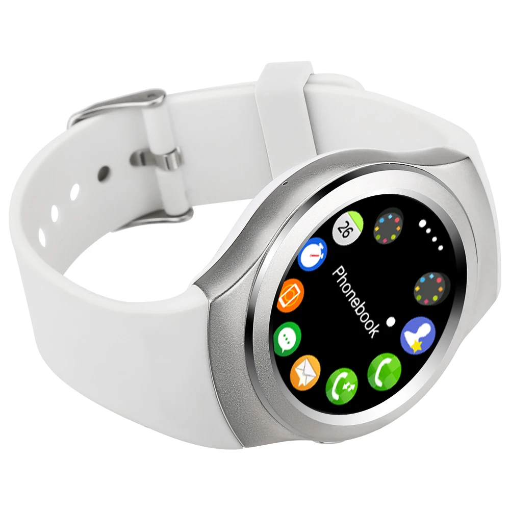 Круглый Смарт отличные часы G3 bluetooth smartwatch сердечного ритма smartband с пульса датчик