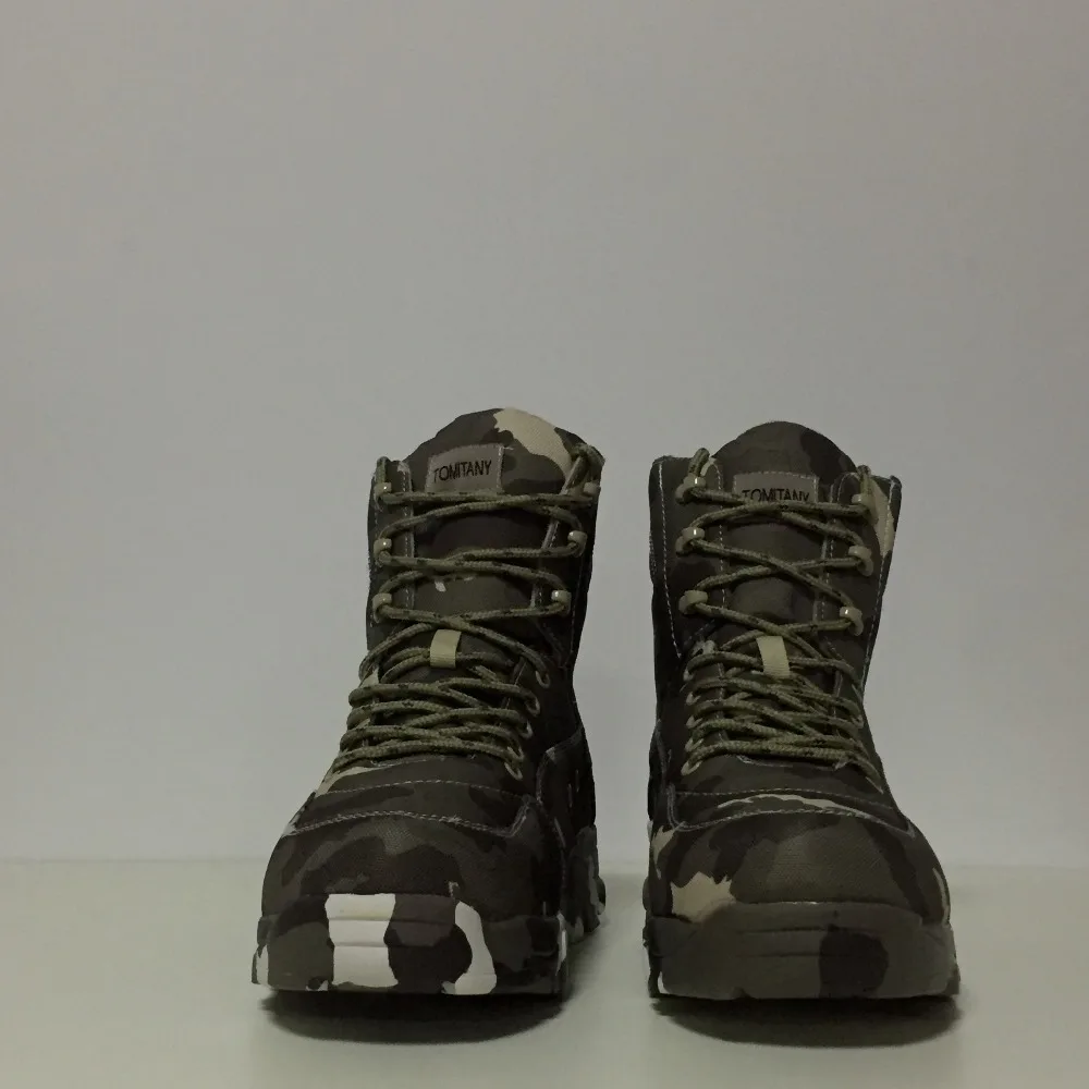 Уличные мужские военные тактические ботинки водонепроницаемые парусиновые камуфляжные походные ботинки для походов и альпинизма мужские походные кроссовки