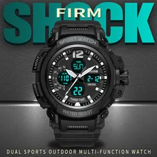 PANARS Sports Watch Men Military Waterproof G Digital Wrist Watches S Shock Male Watch For Men LED Electronic Wristwatch Running