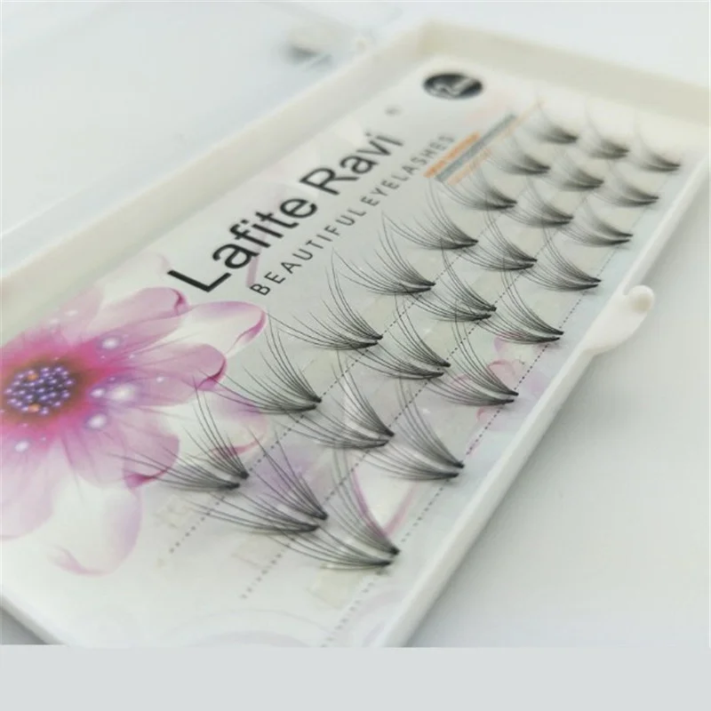 

48Pcs/Box Fashion Mink Fur Fake False Eyelashes Individual Cluster Natural Eye Lashes Makeup Beauty Tools 9mm 10mm 11mm 12mm