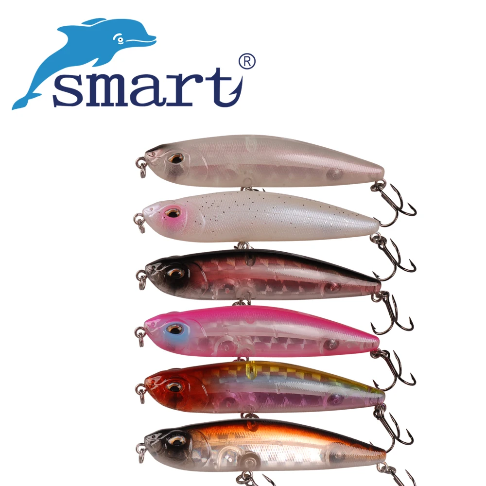 Smart Pencil Lure 91mm/14.8g Top Water VMC Hook Isca Artificial Bait Para Pesca Wobblers Lure Leurre Souple Fishing Tackle