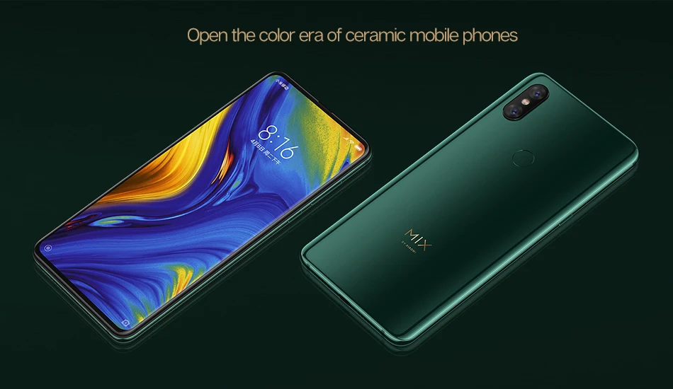 Original Xiaomi Mi Mix 3 6GB 128GB Silder Full Screen Mobile phone Snapdragon 845 Octa Core AI Dual 18W QC3.0 Wireless Charger  (7)