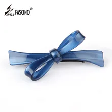 Новые модные женские свадебные заколки для волос из ацетата с бантом, аксессуары для одежды, заколки для волос с милым бантом, заколка для волос(CY810002