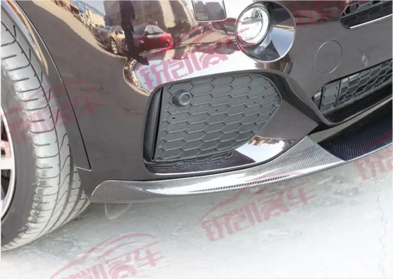 Углеродное волокно передняя губа и задний бампер диффузор крышка и боковые сплиттеры для BMW X5 F15 M-Sport год