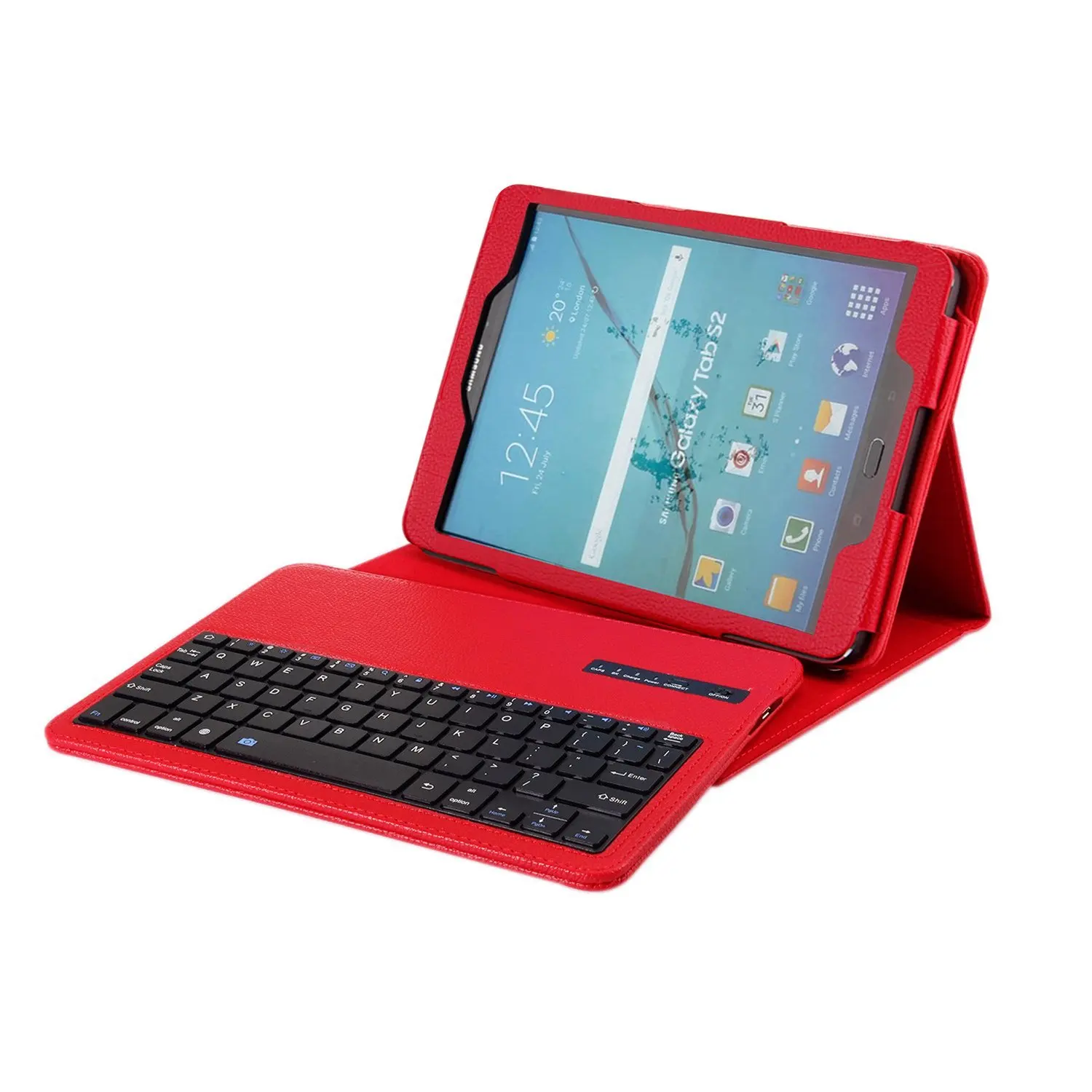 Для Samsung Galaxy Tab S2 9 7 Съемная Беспроводная клавиатура чехол для планшета дюйма SM T810 /