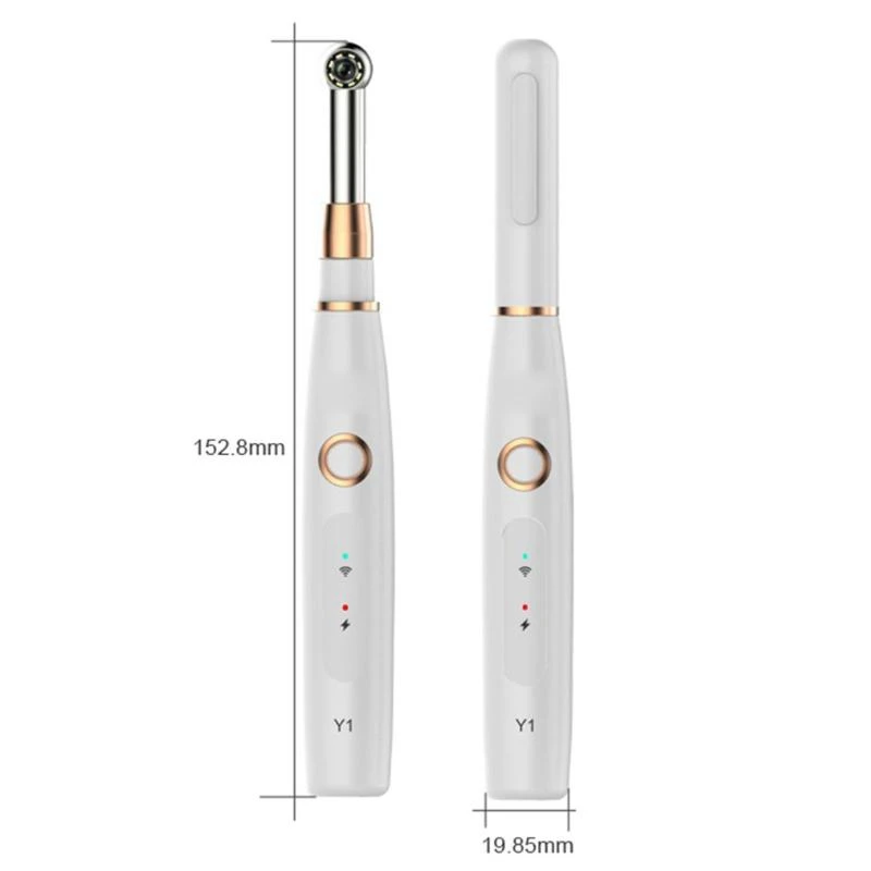 Wifi Intraoral Camera 720P Hd Wifi Dental Intraoral Camera Waterproof Endoscope Teeth Mirror Led Light Monitoring Inspection