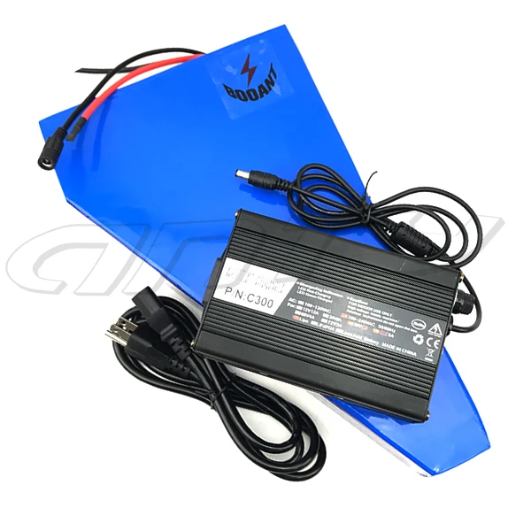 Sale 14S 10P 52V 25Ah Triangle lithium battery 51.8V electric bicycle battery pack 18650 for Bafang 48V 500W 1000W 1500W Motor kits 3