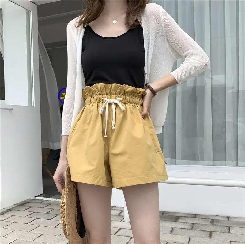 LKlady New Cotton Linen ShortsFemale Loose Summer Students Wearing High Waist Slimming Hot Pants Spring Autumn Wide Leg Shorts LKlady New Cotton Linen ShortsFemale Loose Summer Students Wearing High Waist Slimming Hot Pants Spring Autumn Wide Leg Shorts