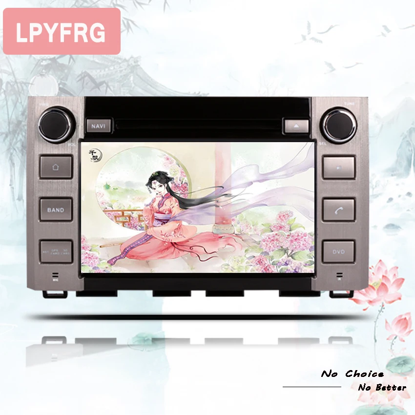 8 дюймовый 2 Din HD Восьмиядерный android 10 0 автомобильный DVD GPS для Toyota Tundra Sequoia 2014 2018