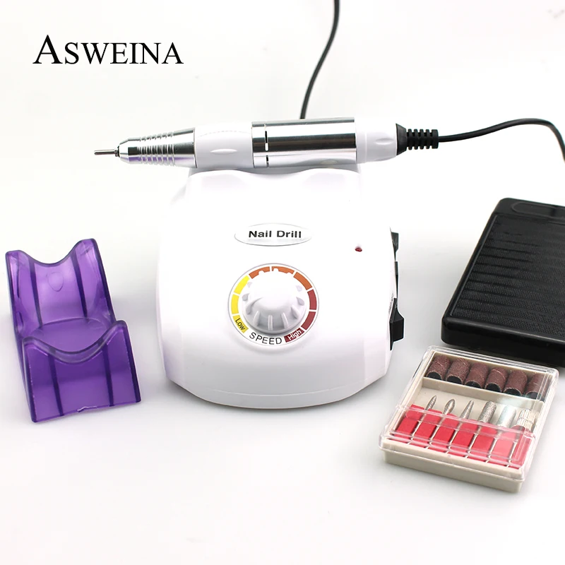 ASWEINA 30000RMP Milling Cutter for Manicure Pedicure Machine Electric