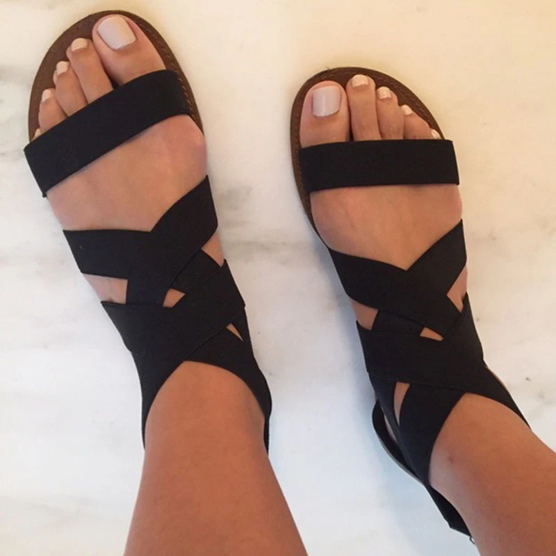 summer sandals with ankle straps