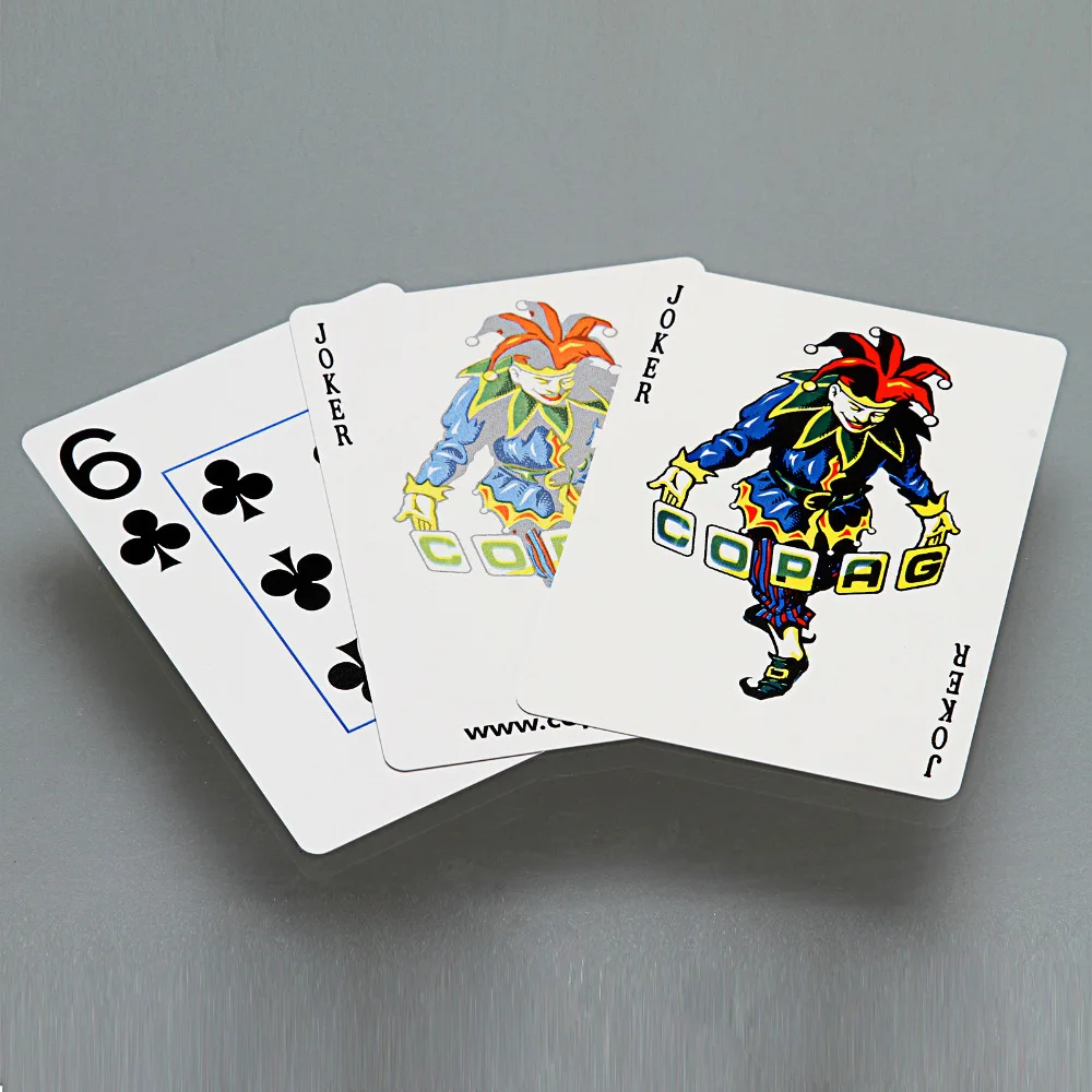 1 шт./лот Техасский Холдем пластиковые игральные карты игры в покер карты водонепроницаемые и тусклые полированные синие ПВХ настольные игры