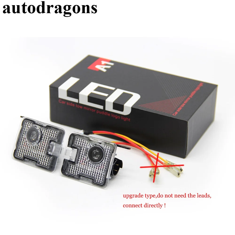 autodragons Side rear view mirror projector ghost shadow puddle logo ...