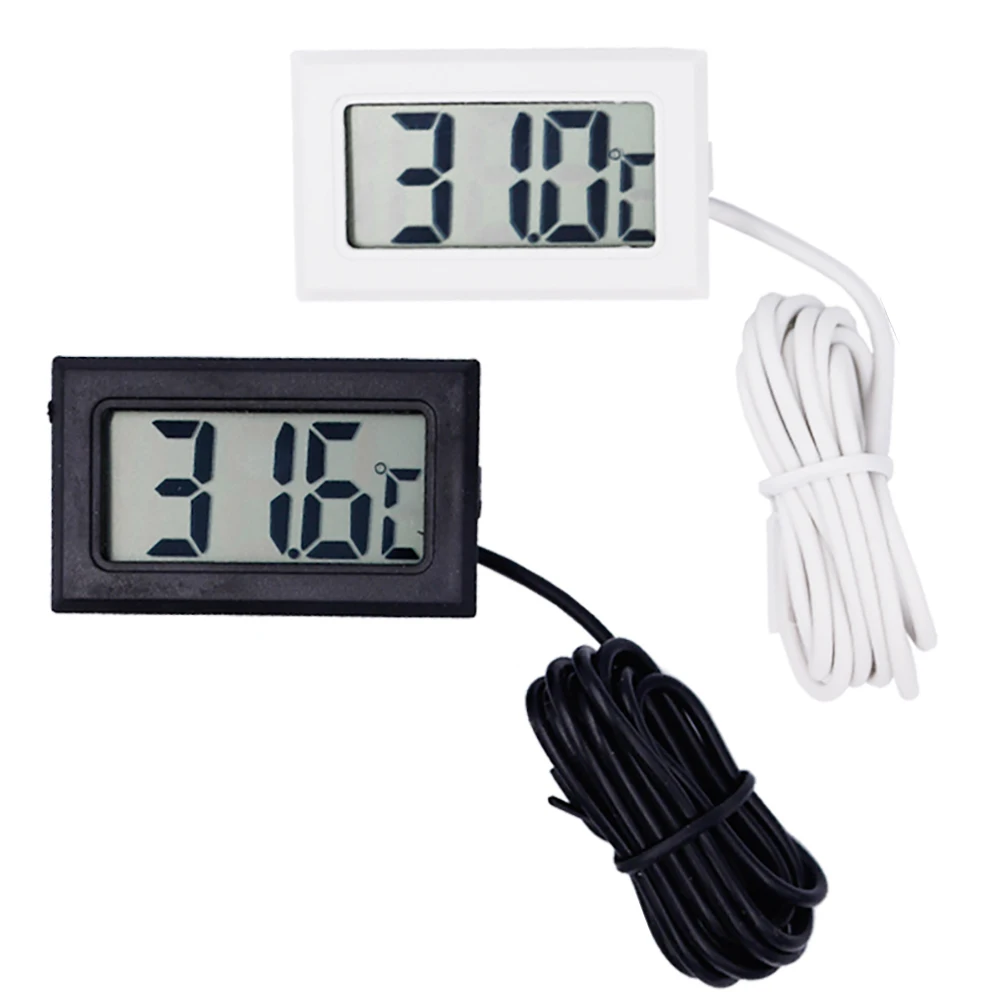 

1 PCS TPM-10 Digital Thermometer Fridge Freezer Temperature Meter Probe Thermograph For Refrigerator
