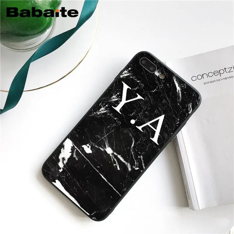MONOGRAM MARBLE INITIALS    