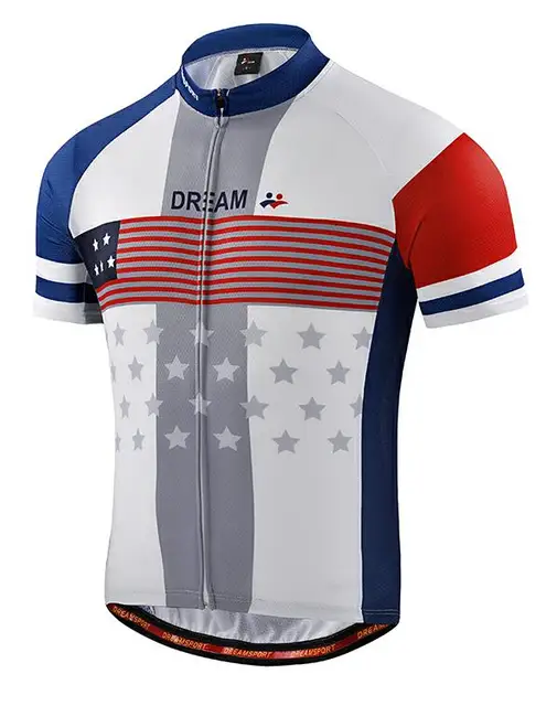 DREAMSPORT Plain Cycling Jersey XXXL 4XL 5XL Bike Jersey for Men Custom