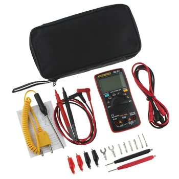 

New AN8009 True-RMS Auto Range Digital Multimeter NCV Ohmmeter AC/DC Voltage Ammeter Current Meter temperature measurement
