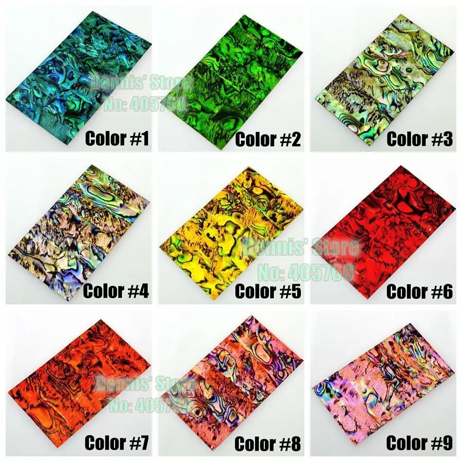 

Fashion 9 Color Design Leopard Wrap Sheet Nail Art Sticker Decorations Cell Phone DIY Decal Retail Packege