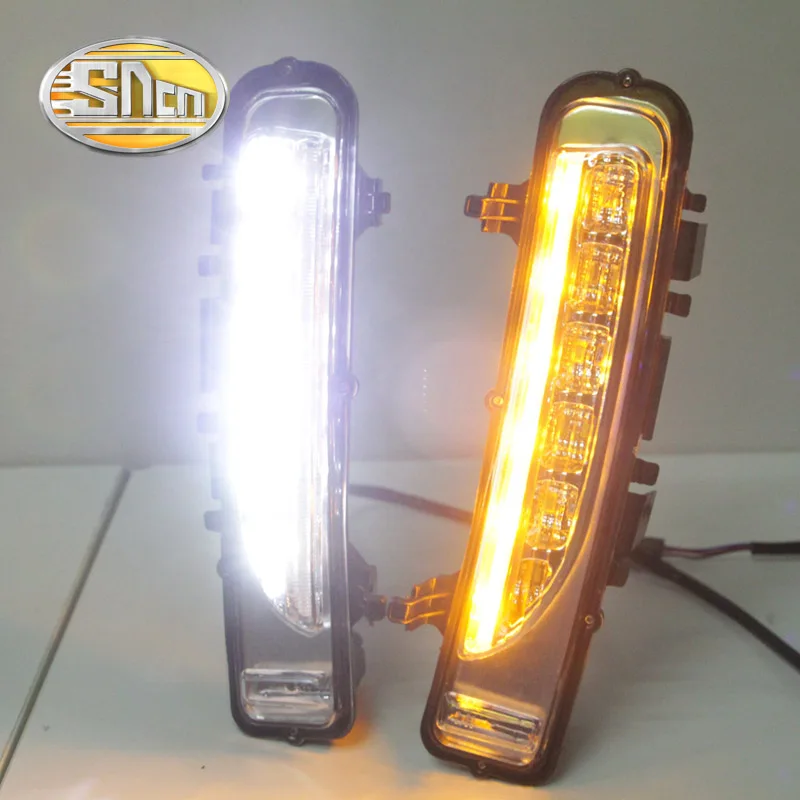  SNCN 2PCS LED Daytime Running Light For Ford Edge 2009 - 2014 Car Accessories Waterproof ABS 12V DR - 32790605633
