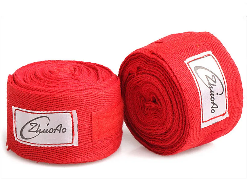 Cotton 2.6M 5M Boxing Wraps Hand Wraps gym Wrist Hand Bandage Boxing Gloves Sports Safety Wrist Support Band