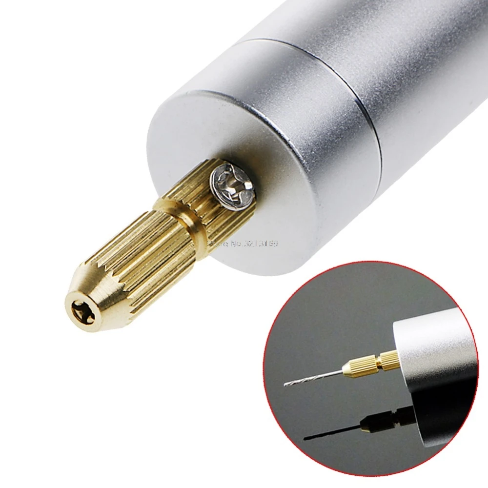 DC 5 В DIY Мини Micro небольшой Электрический Алюминий ручная дрель для Двигатель pcbfor