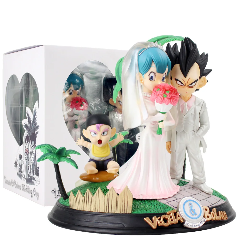 Dragon Ball Z Рисунок Игрушки Вегета Bulma Свадебный День Юбилей мужские шорты для купания модель куклы