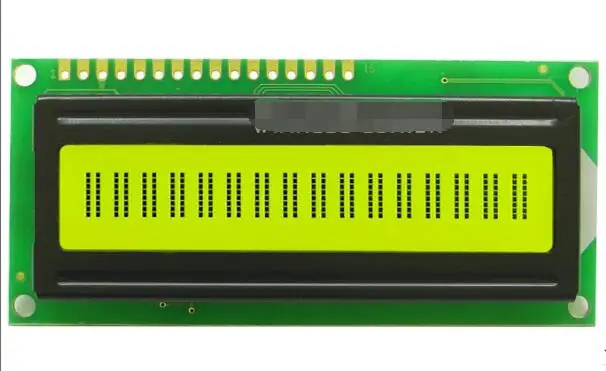 SMR1601-A желто-зеленый экран 1601A матричный ЖК-модуль желтый зеленый фон черные слова