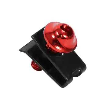 

10 Pcs M5 Motorcycle Fairing Body Bolt Kit Screw Spire Speed Fastener Clip Nut Red Universal fit for motorcycle bikes scooters