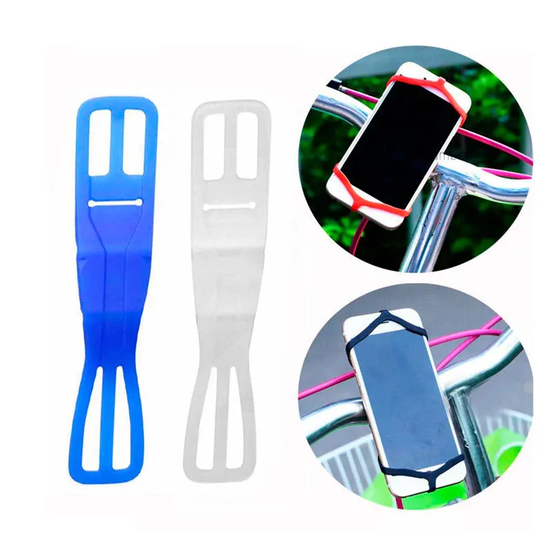 Мягкий силиконовый держатель для телефона на велосипед для huawei, крепление на руль мотоцикла, держатель для телефона, ремешок для iPhone, samsung, простая подставка для велосипеда
