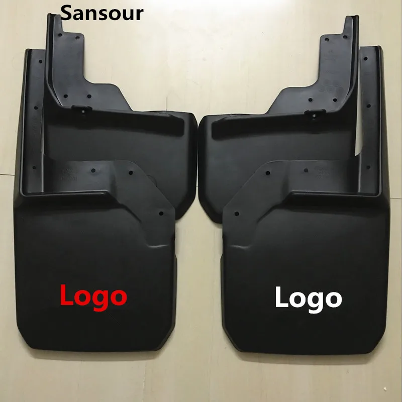 Sansour 4 шт. передние + задние брызговики подходят для JEEP WRANGLER JK 2007 2016 Брызговики