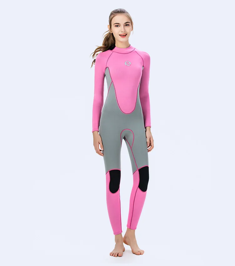 Slinx гидрокостюм Женский рукав 3 мм неопрен Гидрокостюмы полный костюм для водных лыж трубка для серфинга Дайвинг