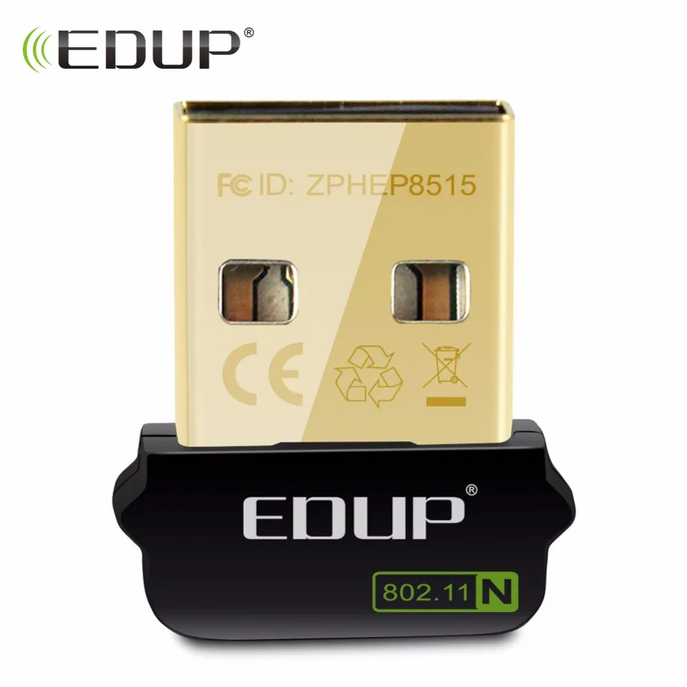 EDUP EP-8508GS Mini Wireless USB WiFi Adapter 150Mbps driver free for Raspberry 802.11n Wi-Fi Network Card Support Win/Mac | Компьютеры и