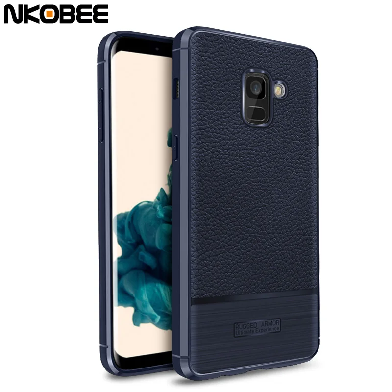Nkobee для Samsung Galaxy A8 2018 силиконовый чехол крышка телефона Armor Hybird ТПУ Coque samsung |
