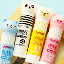 Deli – Lot de bâtons de colle pour enfants, 6366, étudiants, mignon, dessin animé, enfants, travail, vente en gros