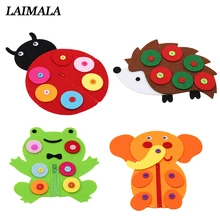 Ручная застежка-молния, кнопка для обучения в детском саду, руководство, сделай сам, ткань, Развивающие Игрушки для раннего обучения, Обучающие инструменты Монтессори, математические игрушки