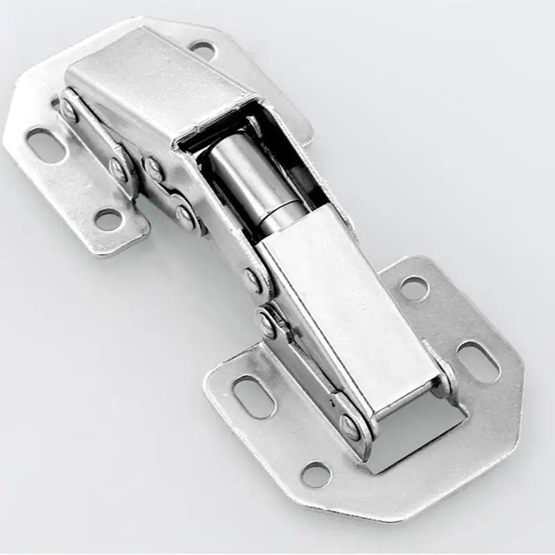 

Cabinet Hinges 3/4 Inch No-Drilling Hole Bridge Shaped Spring Hinge Cupboard Door Furniture Hardware With Screws